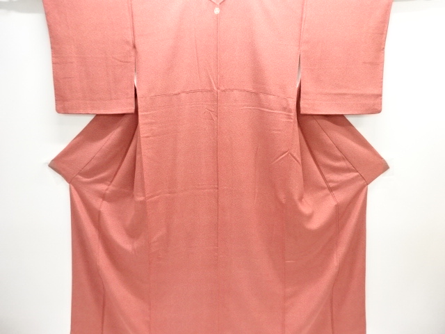 抽象模様一つ紋江戸小紋着物(重ね衿付き)